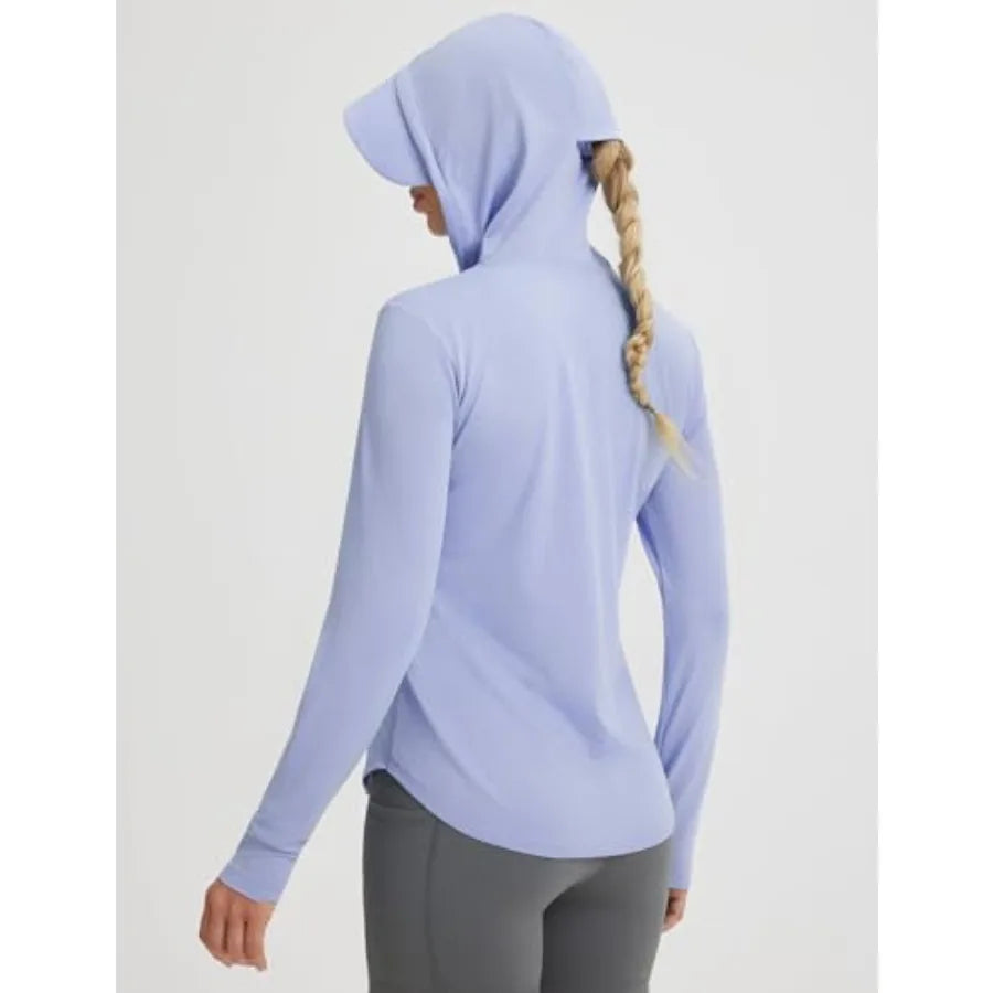 Women's Sun Jacket with Removable Brim