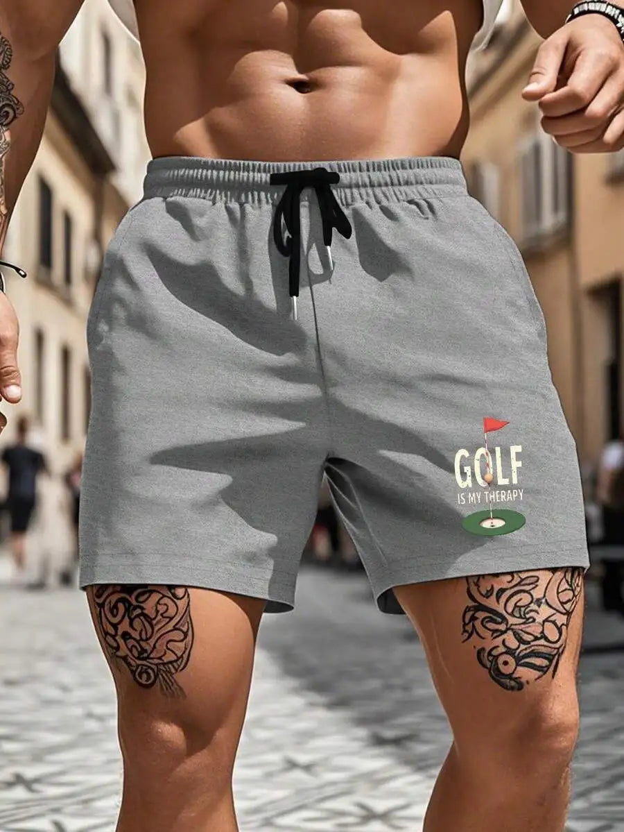 Golf Is My Therapy Mens  Shorts