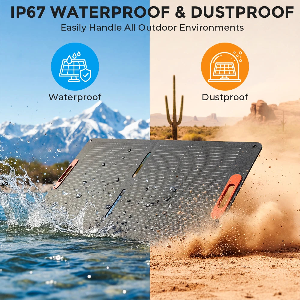 300W/200W/100W Flexible Solar Panel