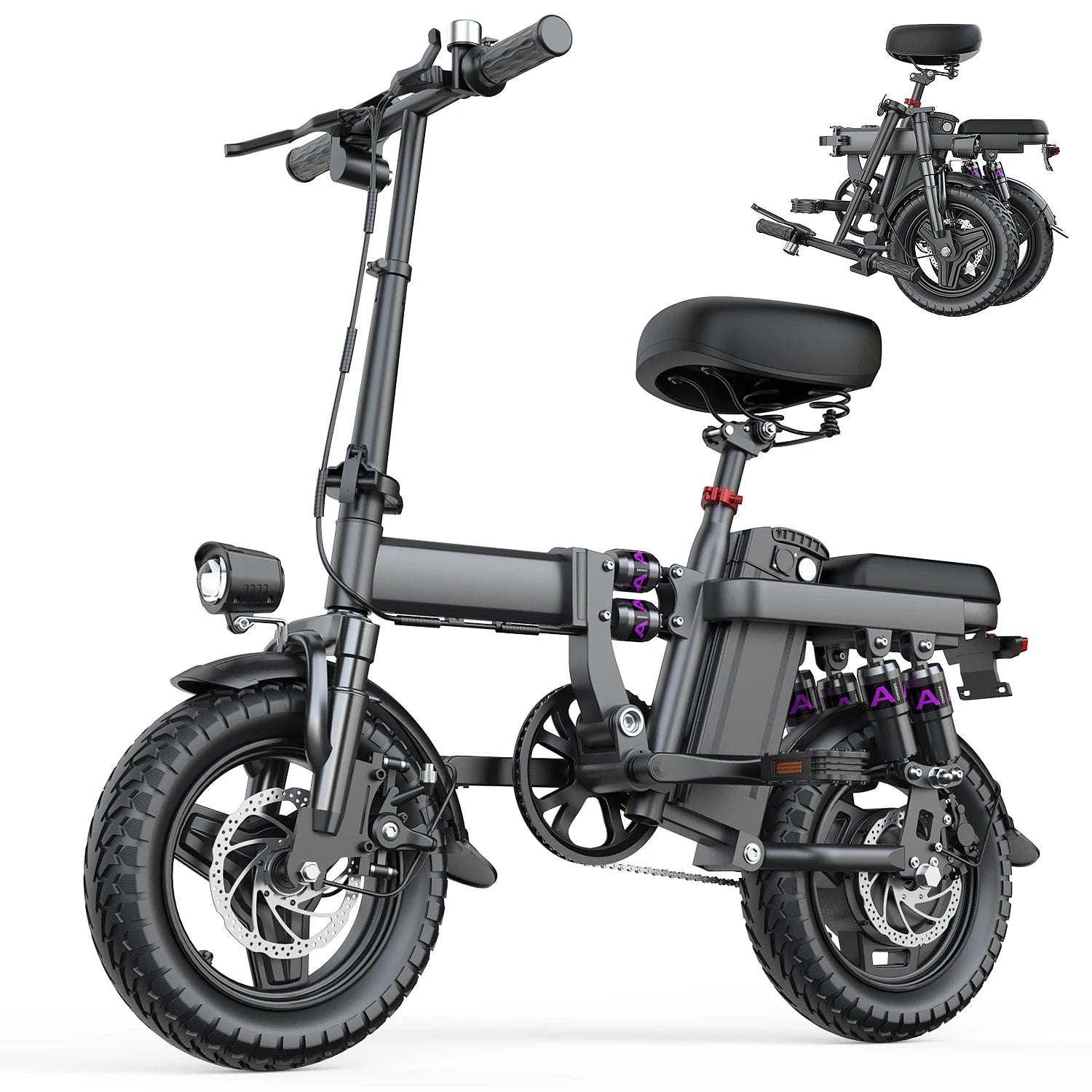 48V 15AH Battery EBike 30+MPH