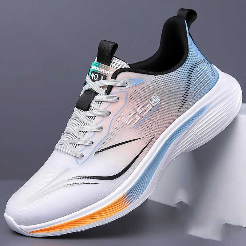 Trendy Men Shoes Soft Sole Running Sneakers