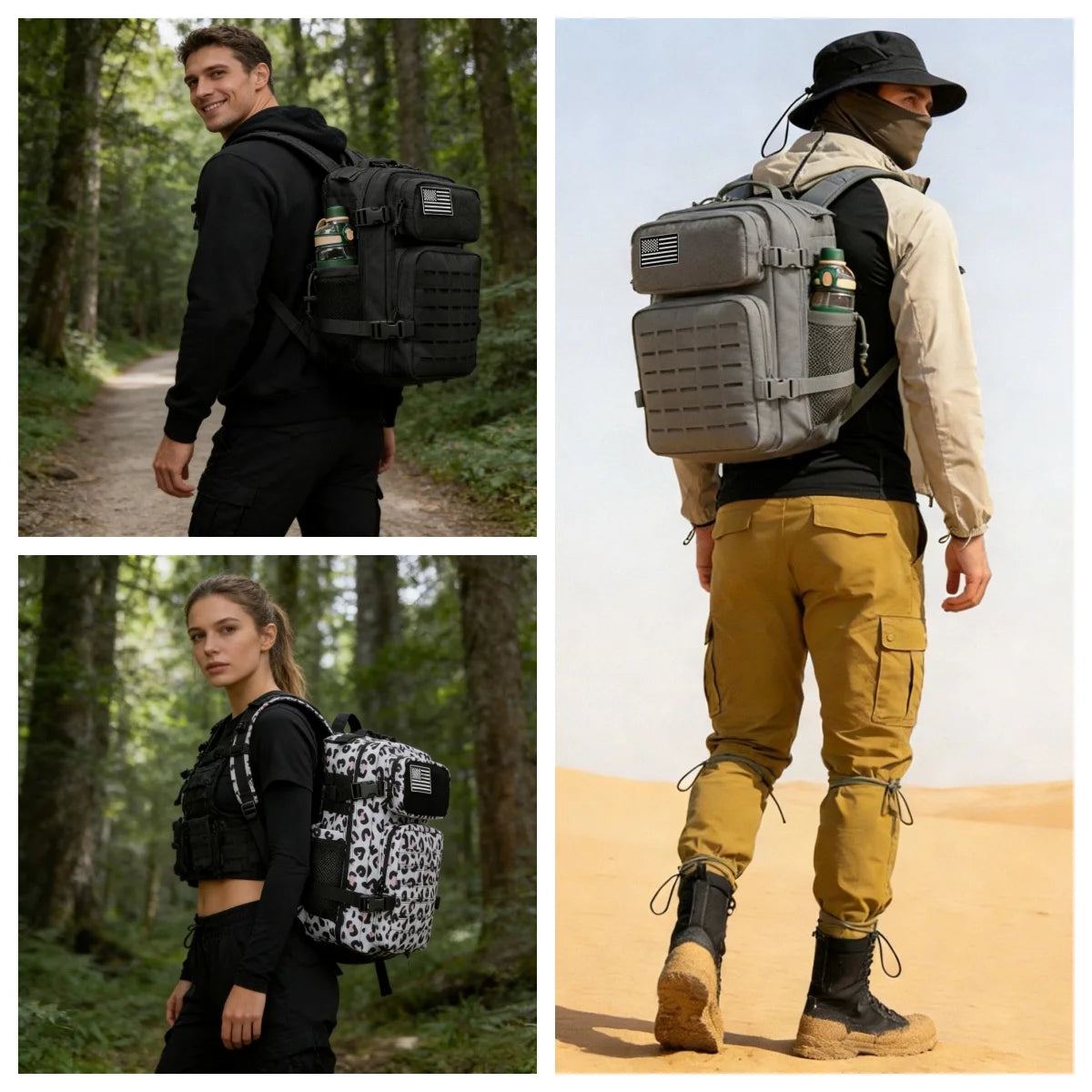 Versatile 25L Tactical Fishing Backpack