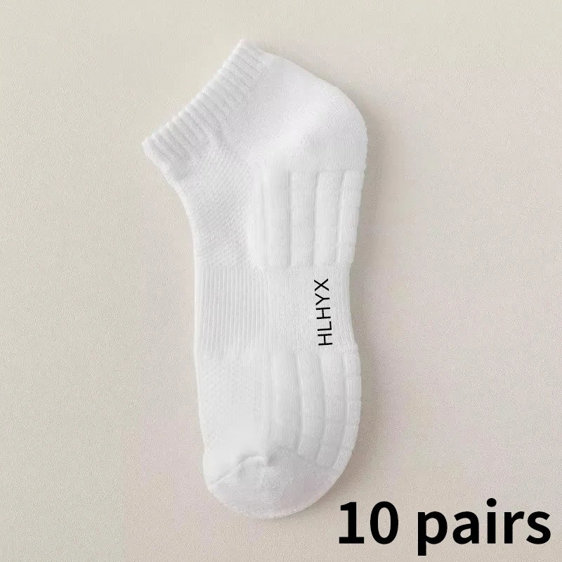 White Stockings Thickened Sports Basketball Socks