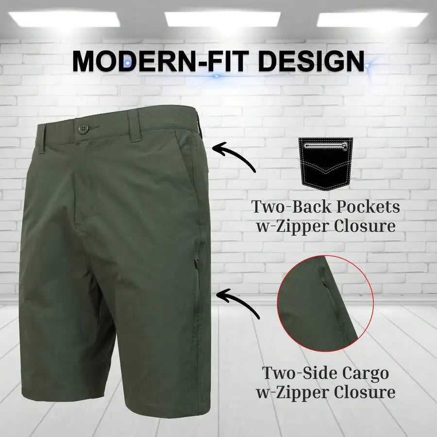3-Pack Men's Utility Golf Shorts