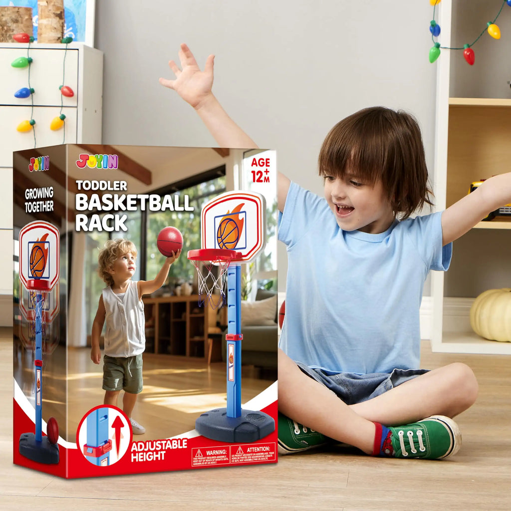 Toddler Basketball Hoop Indoor 4 Balls