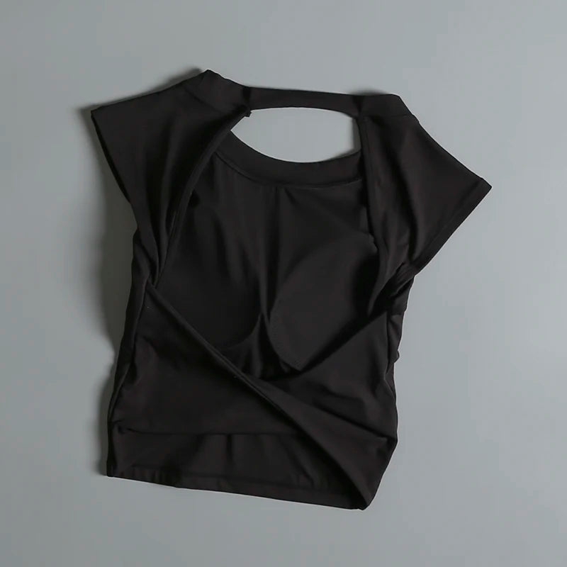 Sports Padded T-shirt Vest Women's