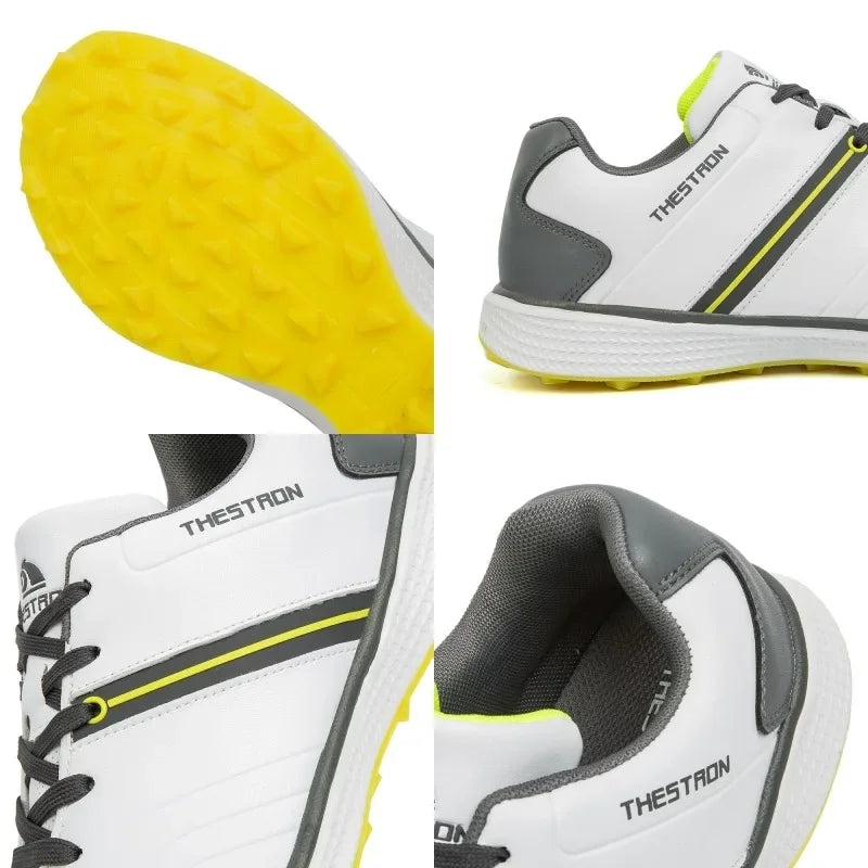 Men Waterproof Golf Sport Shoes