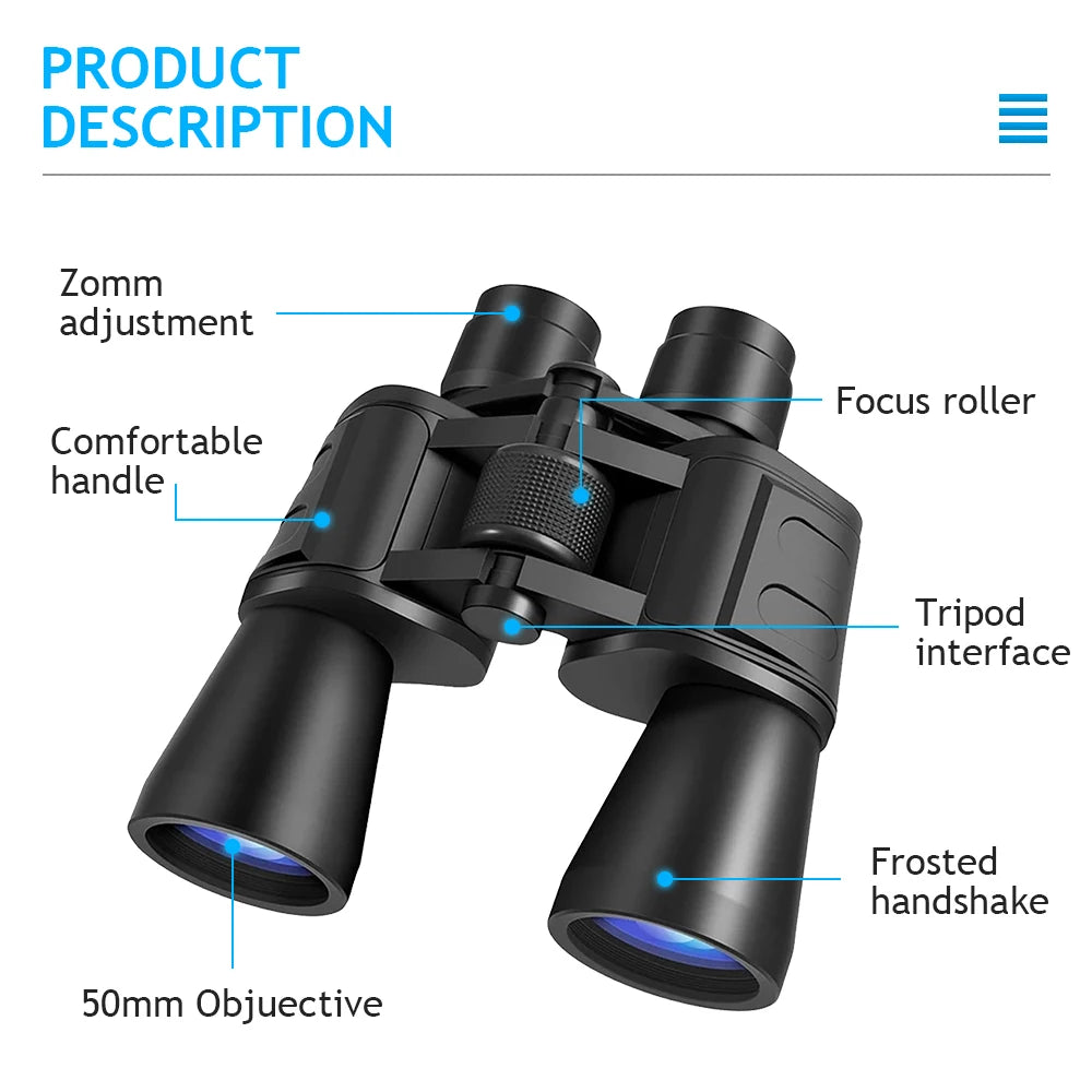 180x100 Zoom Binoculars Professional