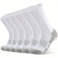 Men's Moisture-Wicking Cushioned Crew Sock