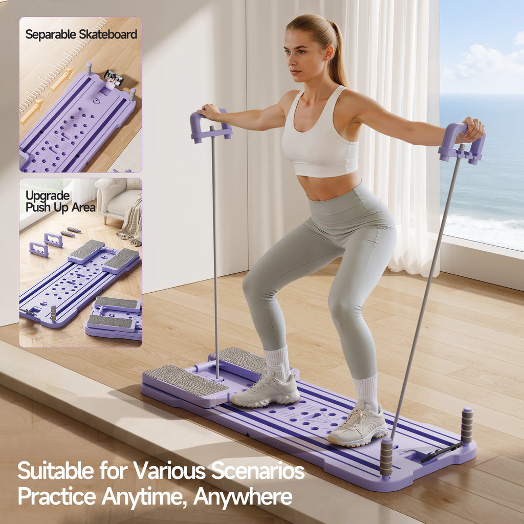 Multifunctional Foldable 4-in-1 Ab Exercise Board