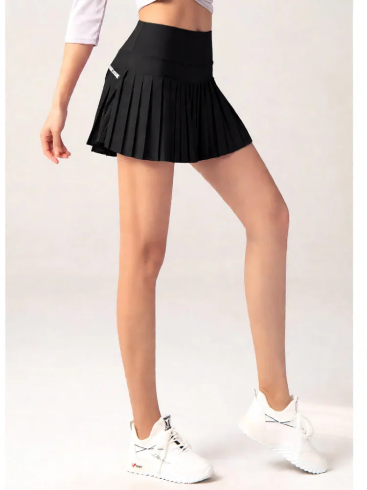 Womens High Waist Tennis/Golf Skirt