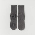 Solid Color Mid Calf Yoga Socks