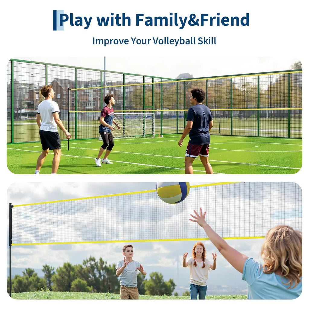 32 Ft Freestanding Volleyball Net