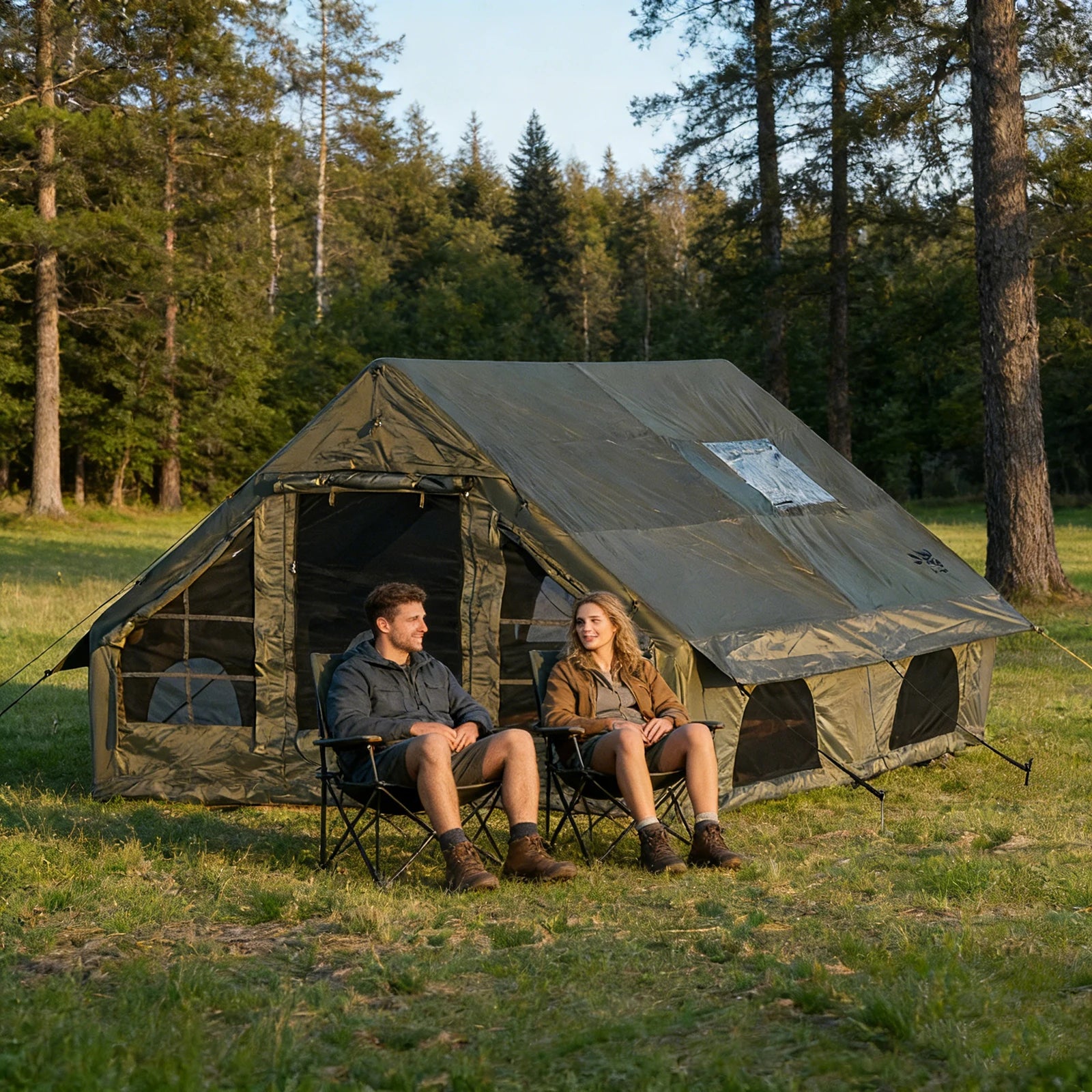Quick Setup Inflatable Camping Tent