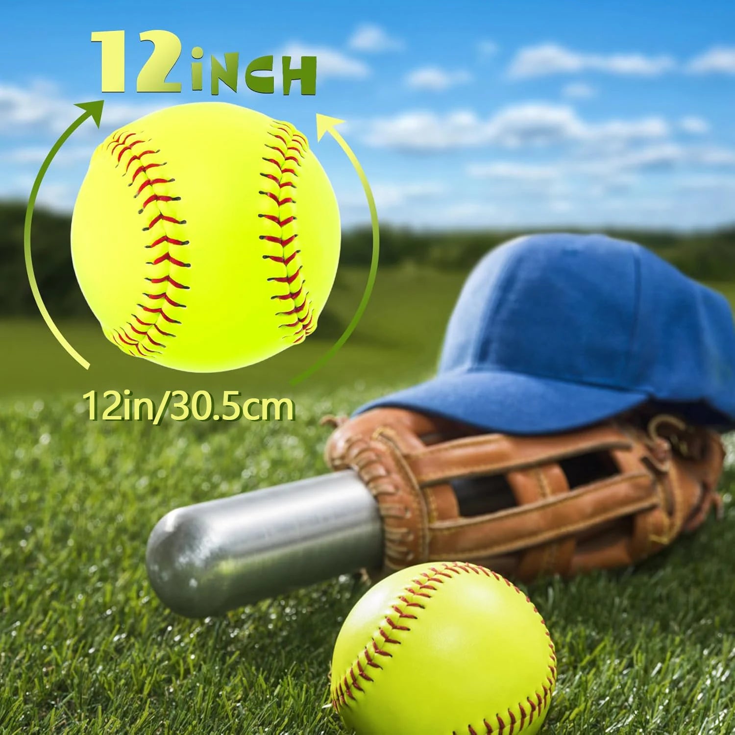 Soft baseballs official size and weight