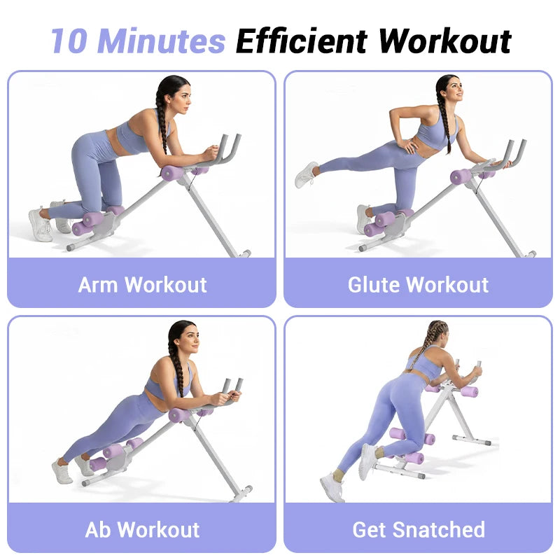 Foldable Magnetic Exercise Bike 5 in 1 Multifunctional