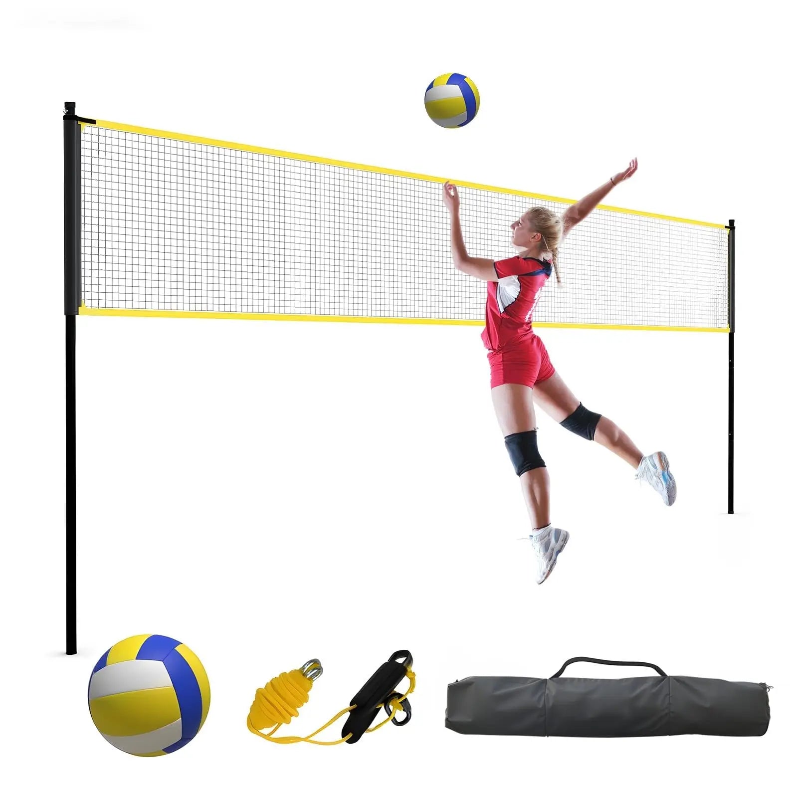 32 Ft Freestanding Volleyball Net
