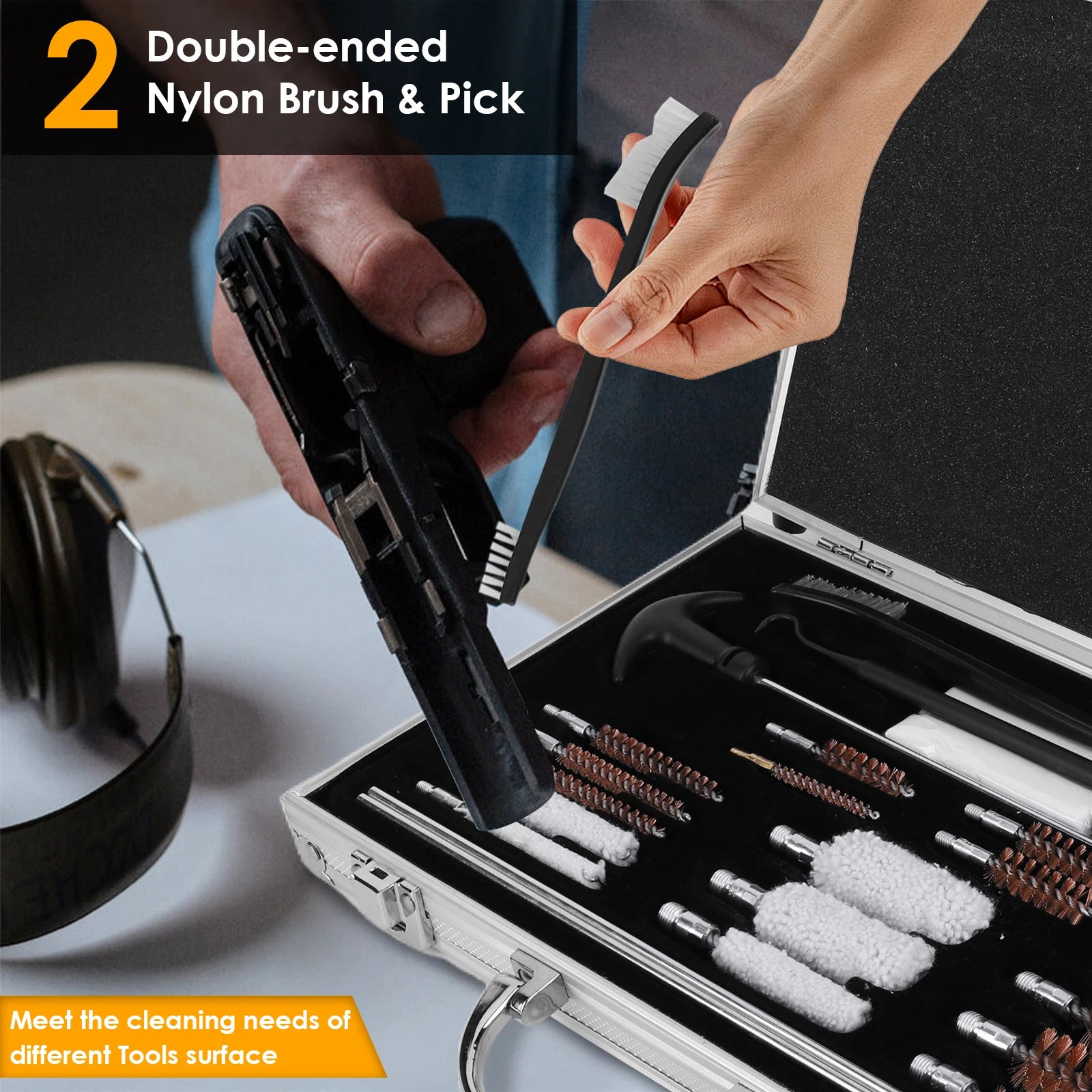 Pistol Handgun Shotgun Cleaning Kit Tool