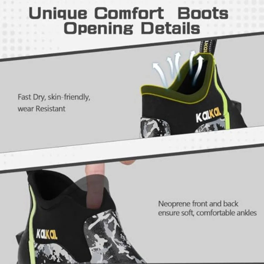 Men's Rubber Boots, Waterproof