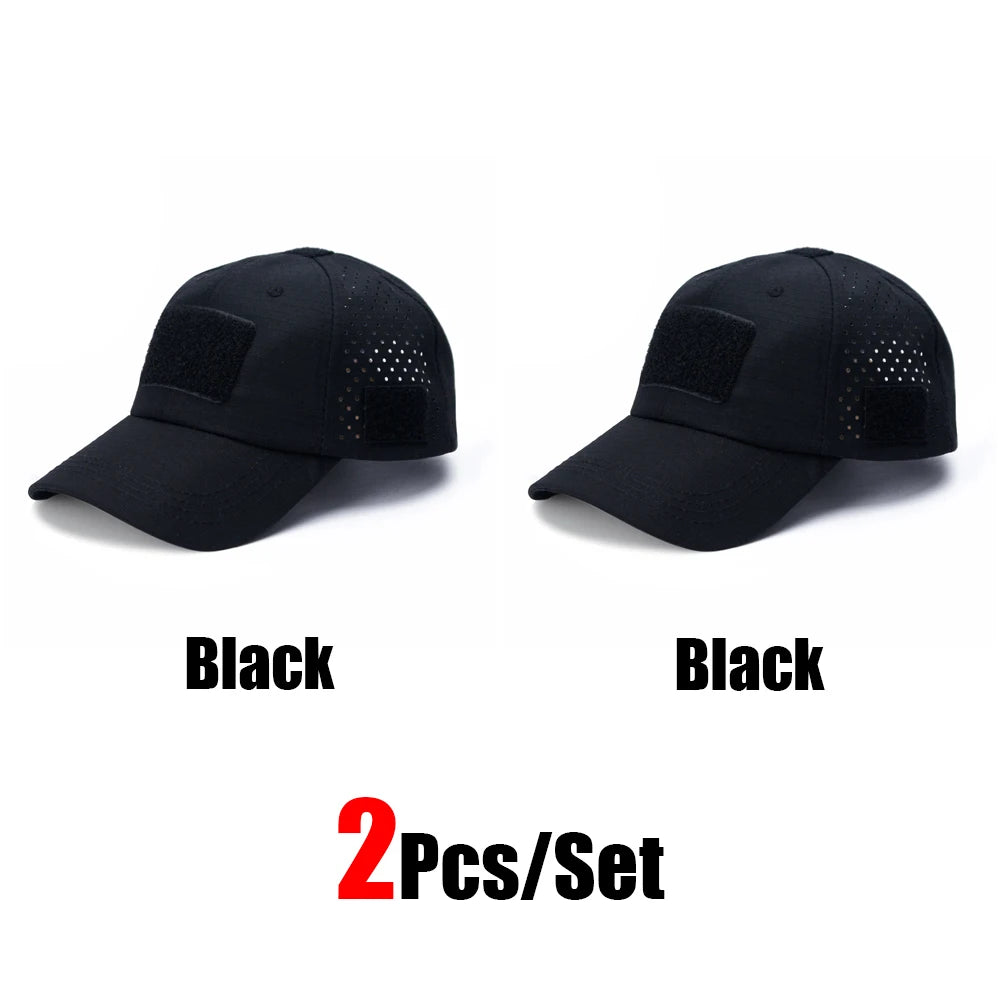 Men Camouflage Hunting Cap Breathable Sunscreen