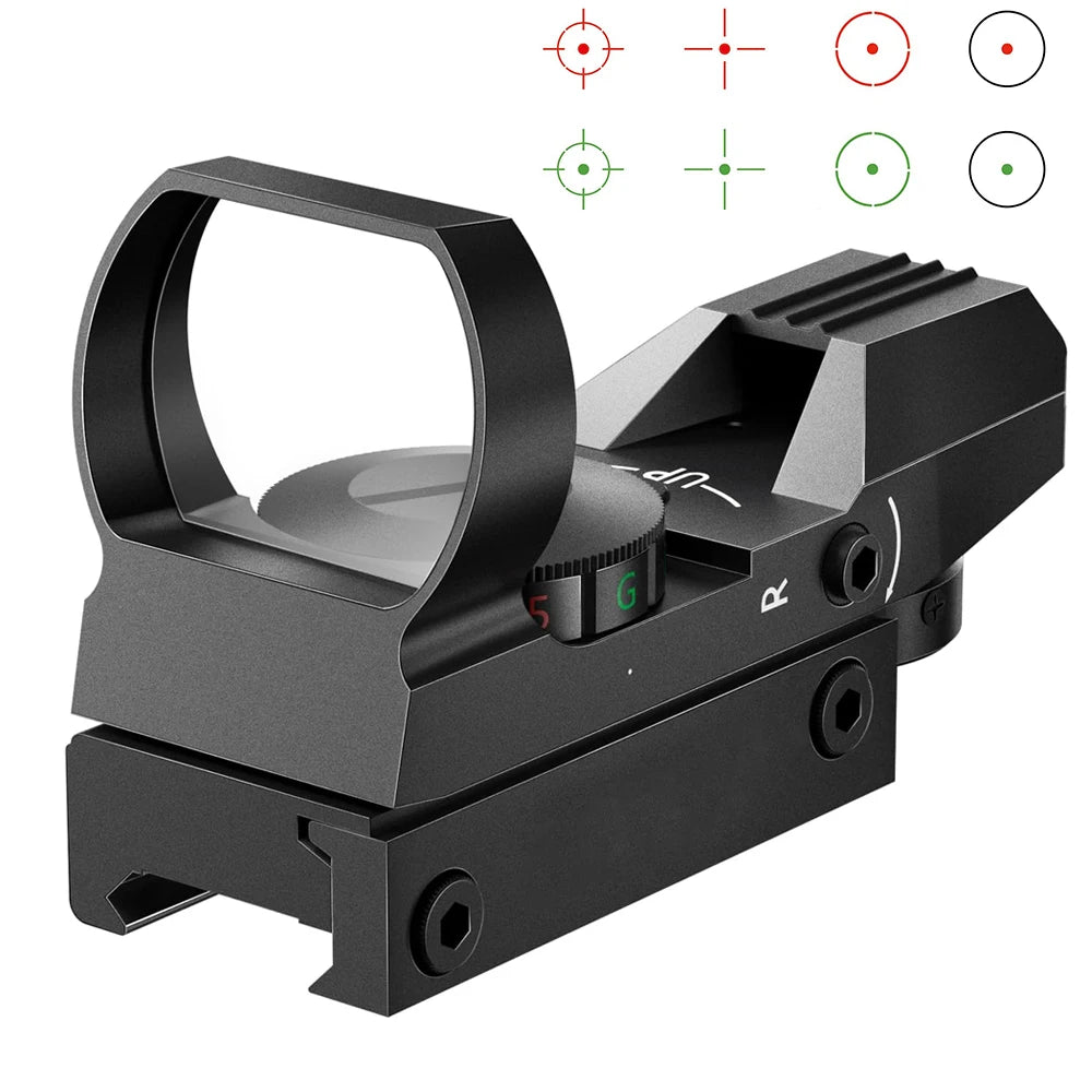 Tactical Red Green Dot Sight Scope