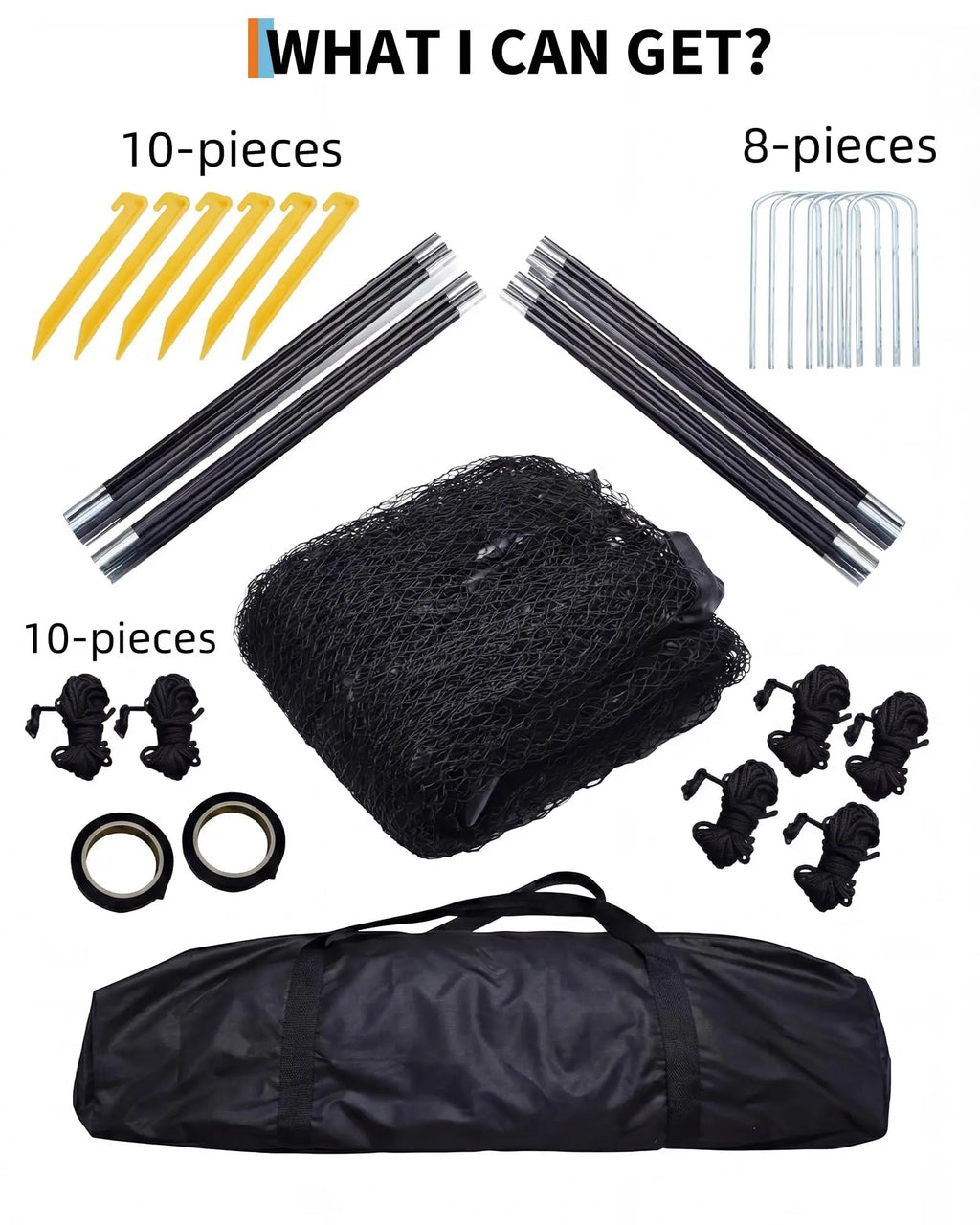 33Ft/22Ft Baseball Batting Cage