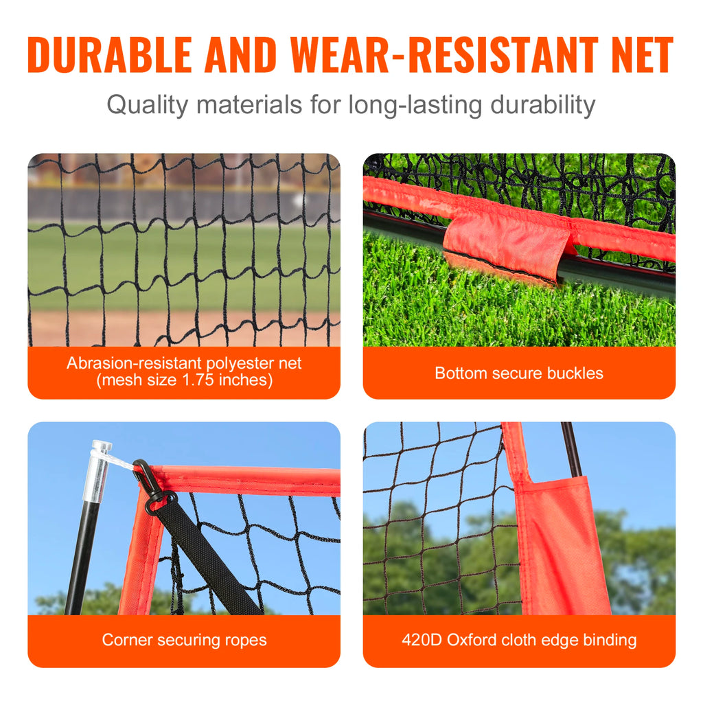 7ft x 7ft Portable Baseball  Training Net