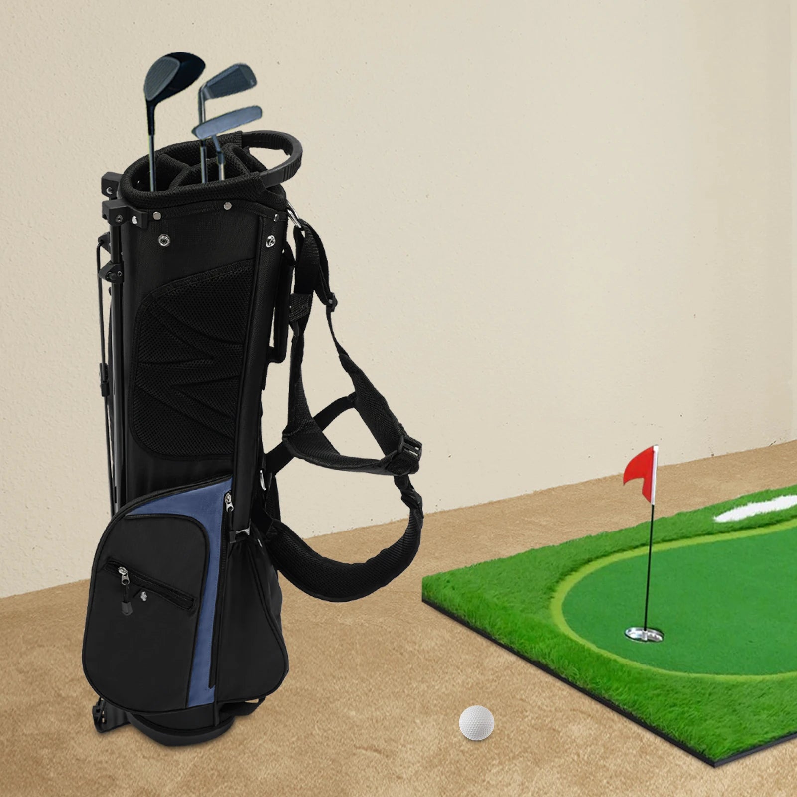 Golf Stand Bag with Shoulder Strap