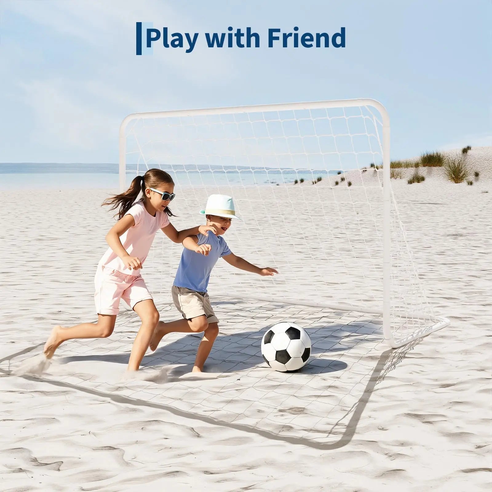 6x4ft Portable Soccer Goal