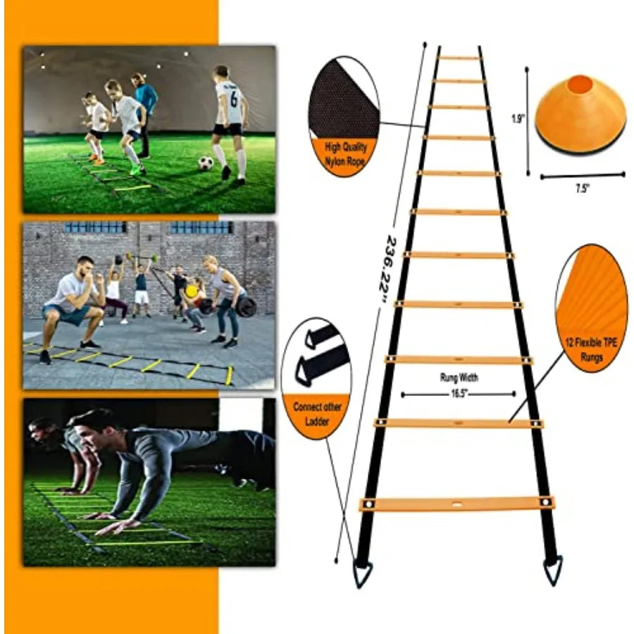 Agility Ladder Set 20Feet