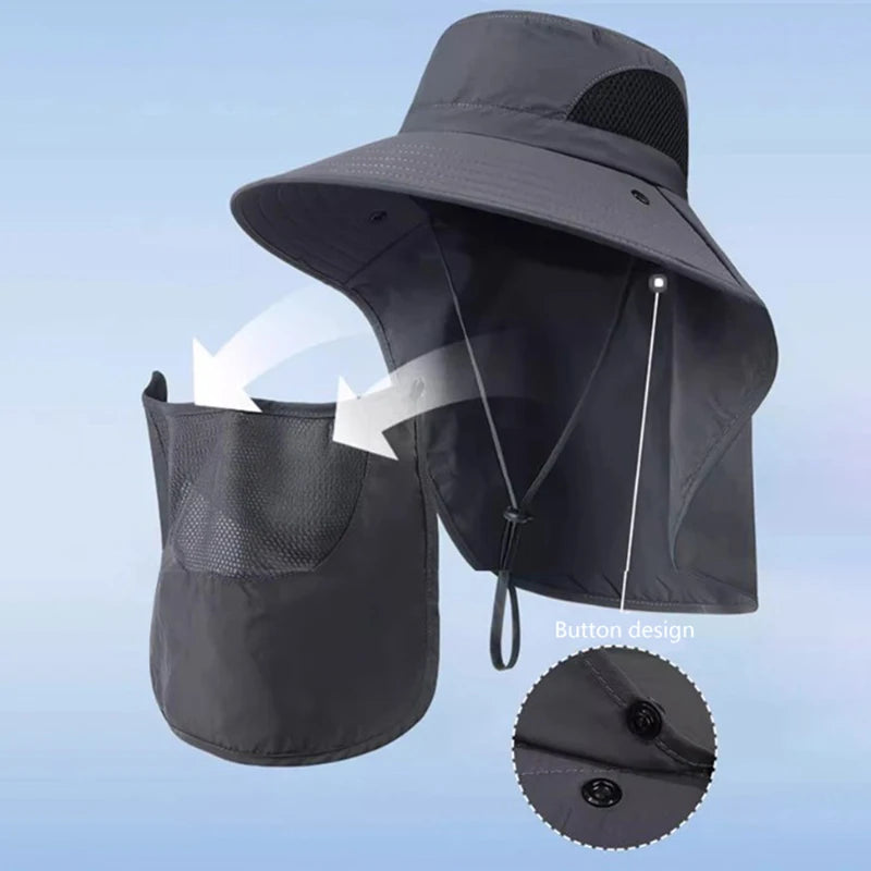 UV Protection Outdoor Hunting Fishing Cap