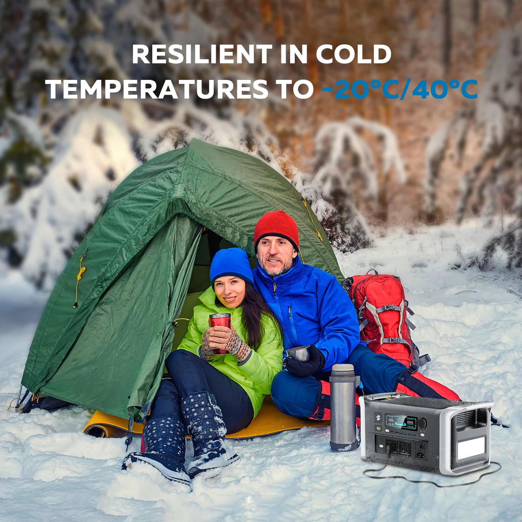 1600W Camping Portable Power Station