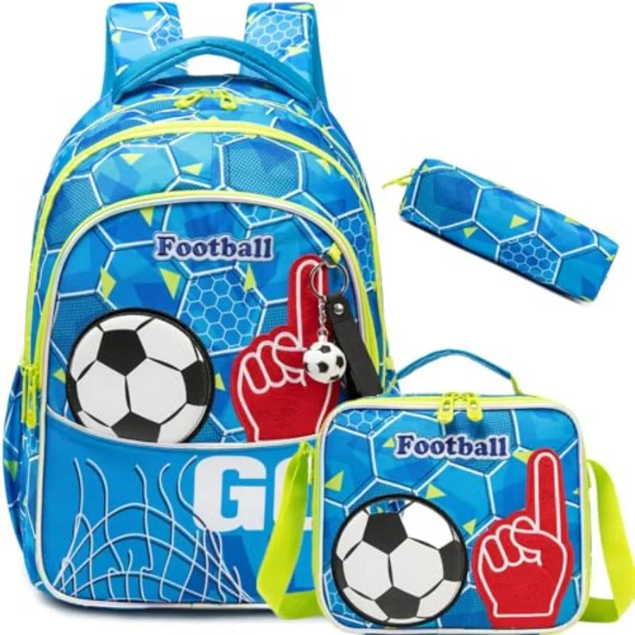 Football Backpacks Set for Boys