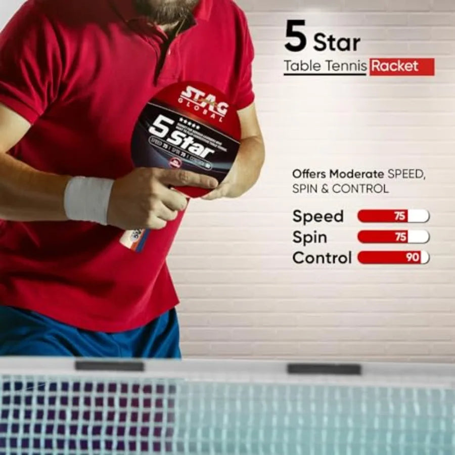 Table Tennis Racket, Professional and Intermediate Level