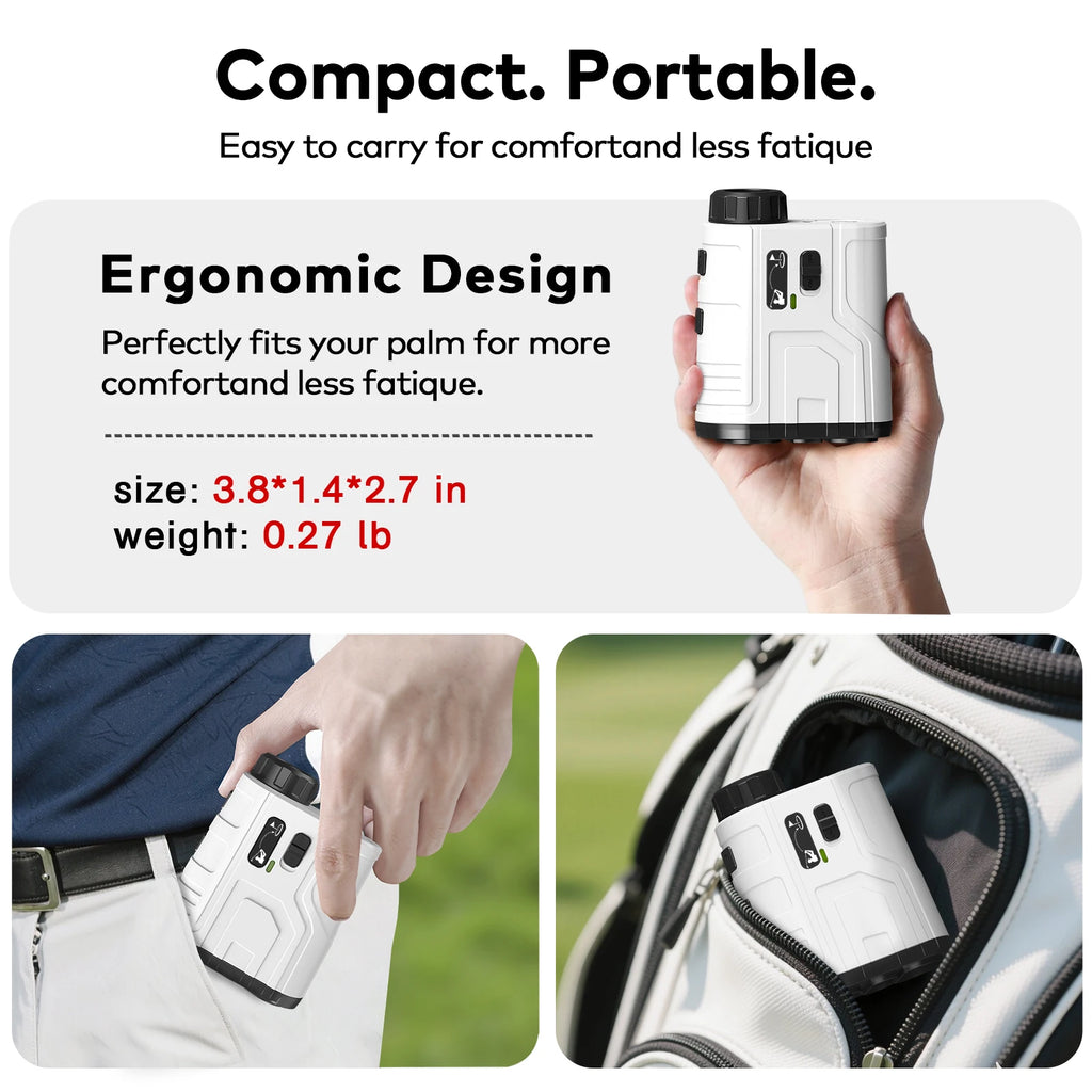 1200Yard Golf Rangefinder Rechargeable
