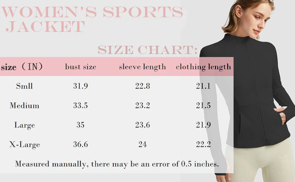 Women's Athletic Yoga Jacket