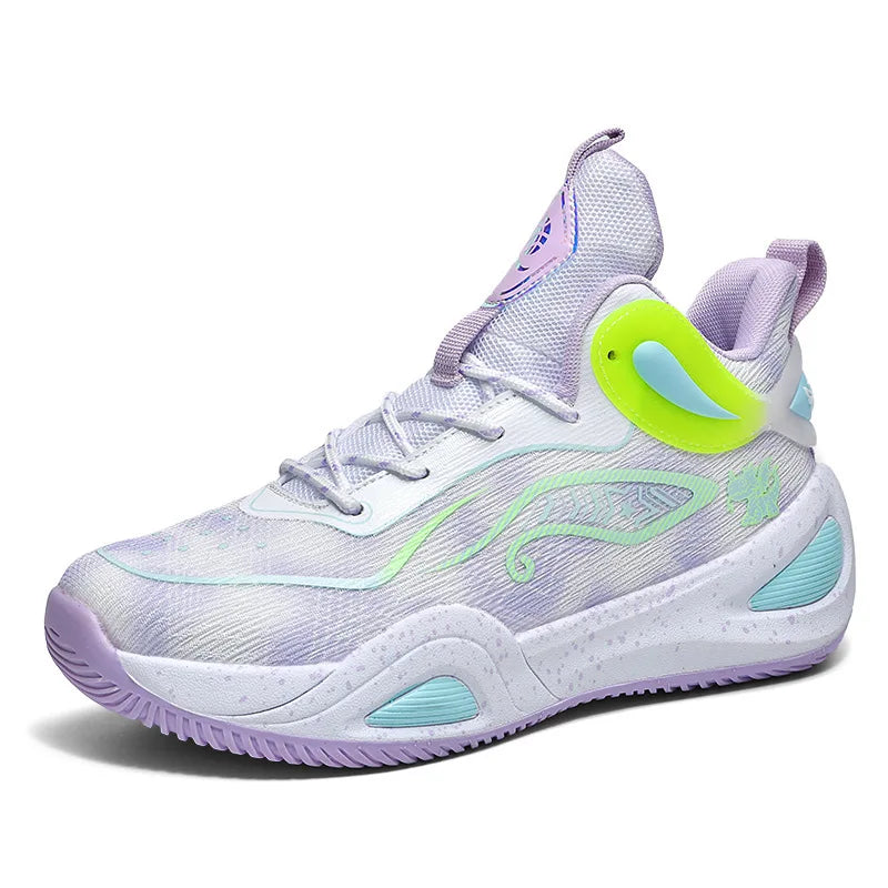 New Arrival Graffiti Basketball Shoes