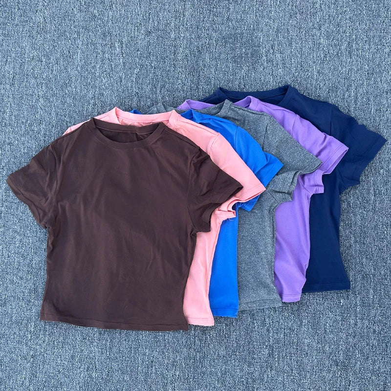 Women's Tight Fitting Sports T-shirt