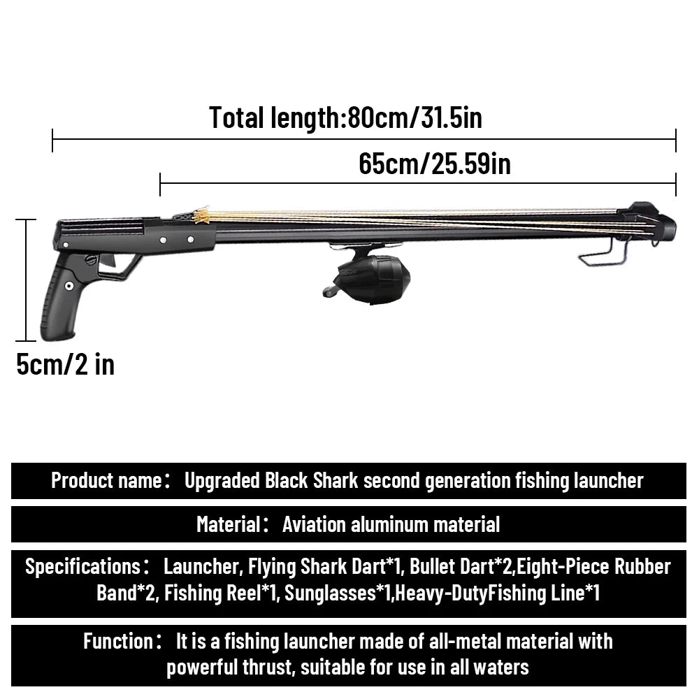 Fishing Slingshot Rod with Reel Long