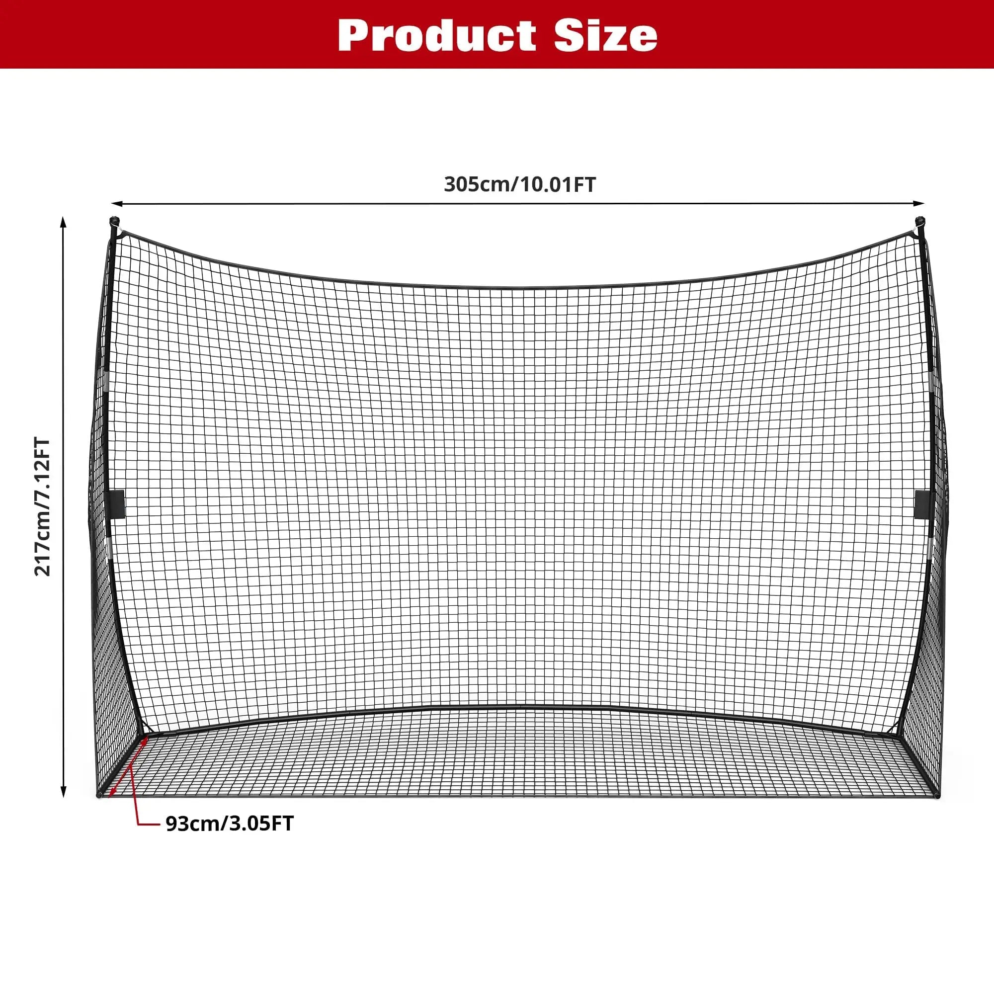 10x7 FT Golf Practice Net