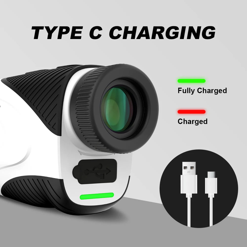 Golf Rangefinder with Angle Switch