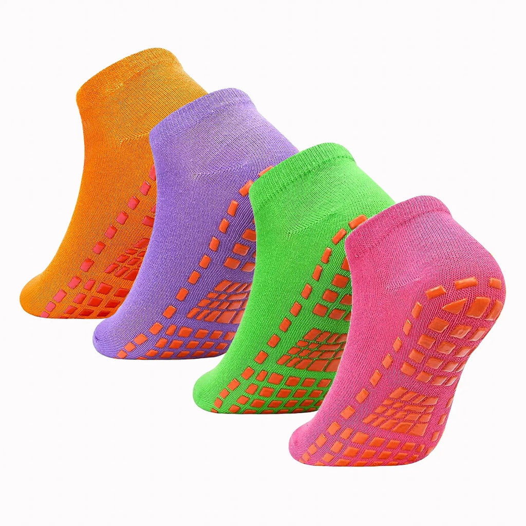 1/4 Pairs Unisex Silicone Non Slip Socks