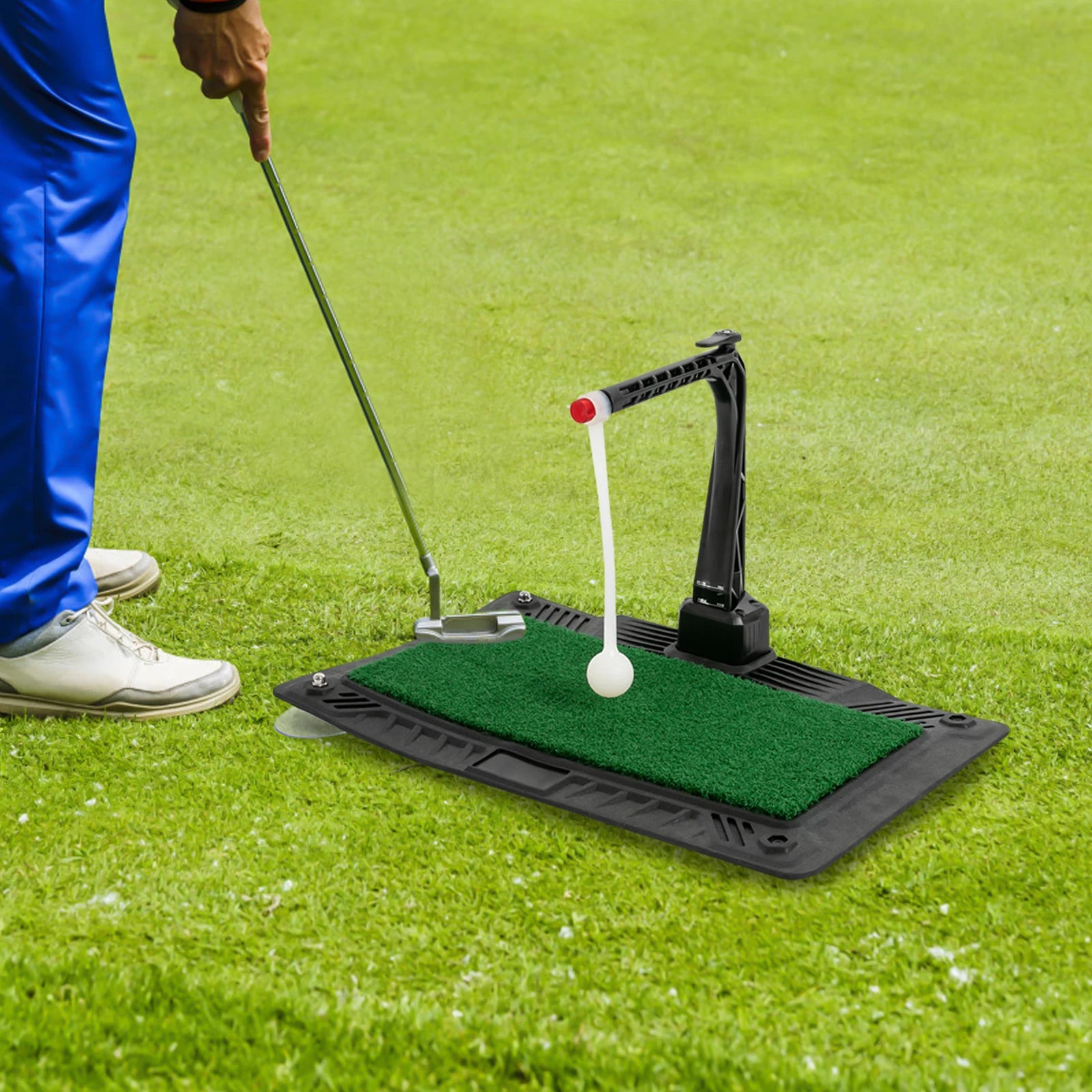 Golf Practice Swing Trainer Adjustable Height