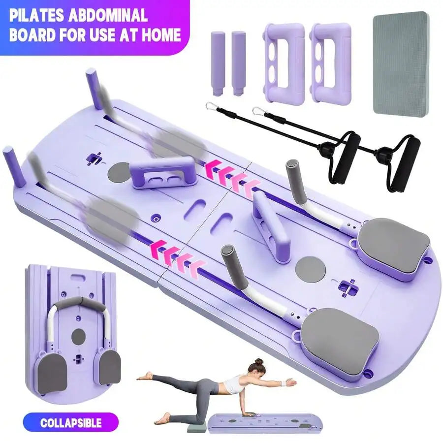 Pilates Board, 8-In-1 Multi-Functional