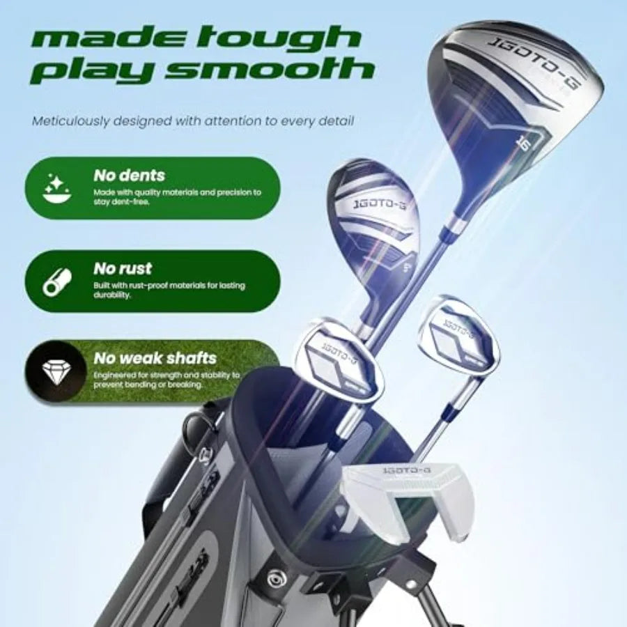 5/6/7 Pieces Golf Clubs Set - Youth