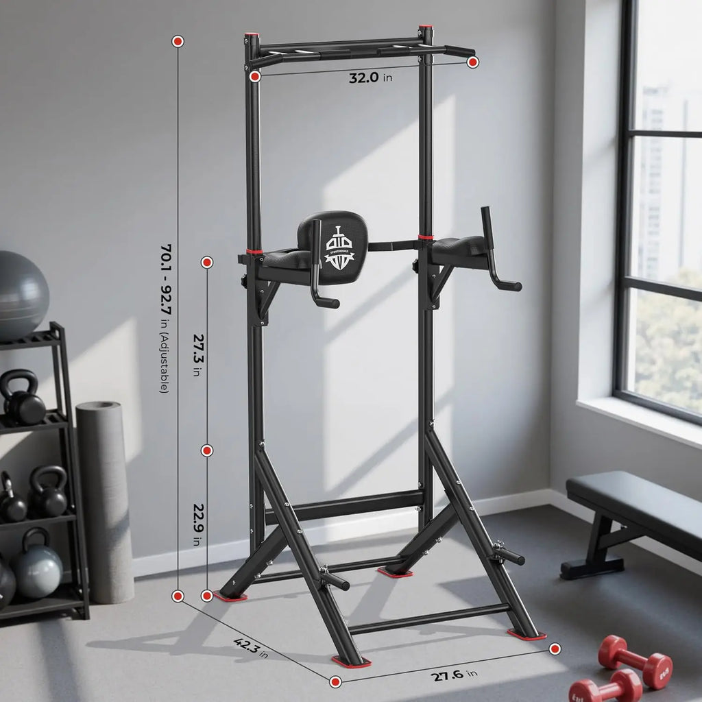 Power Tower Pull Up Bar Station, 450LBS