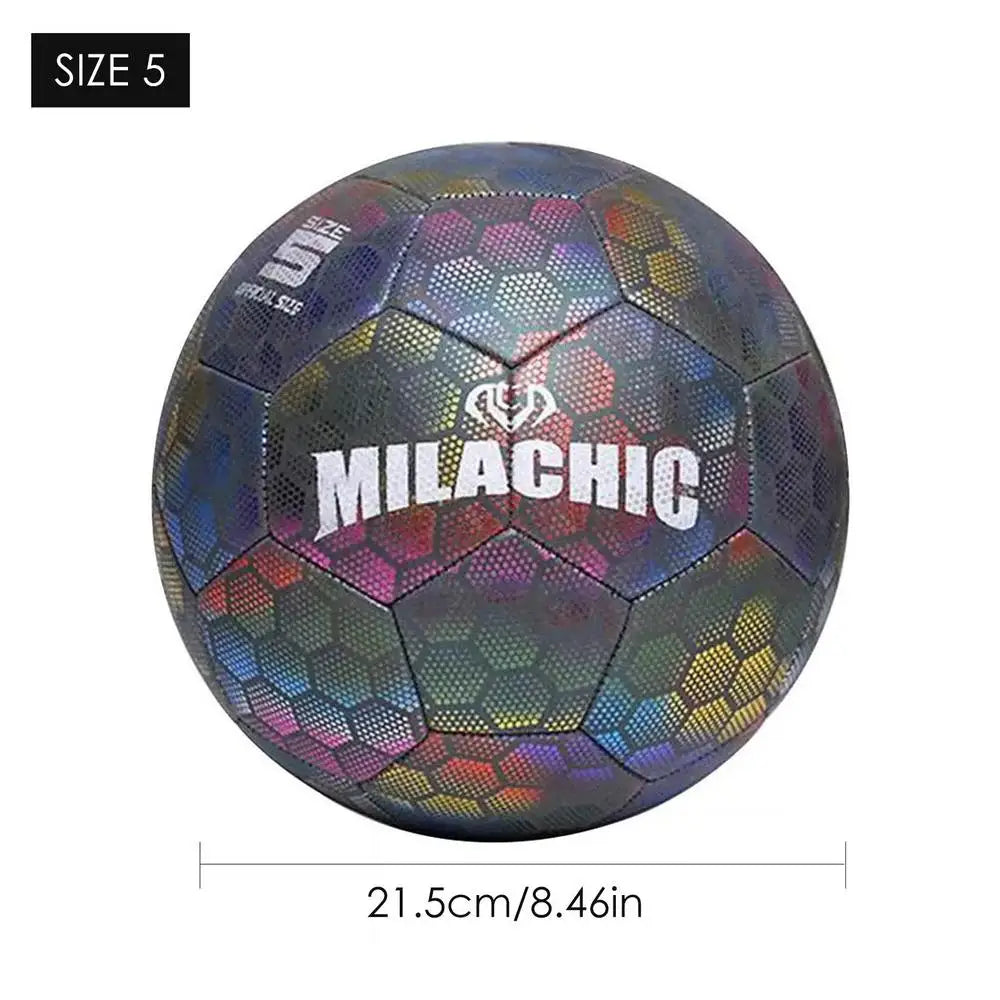 Reflective  Night Glowing Soccer Ball