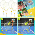 4 Pcs 27"Tennis Rackets for Adults