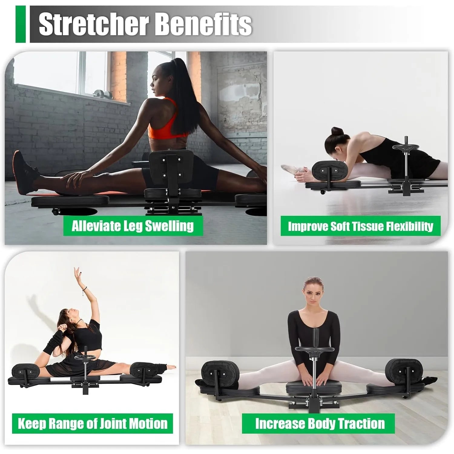 Leg stretcher, hip stretcher