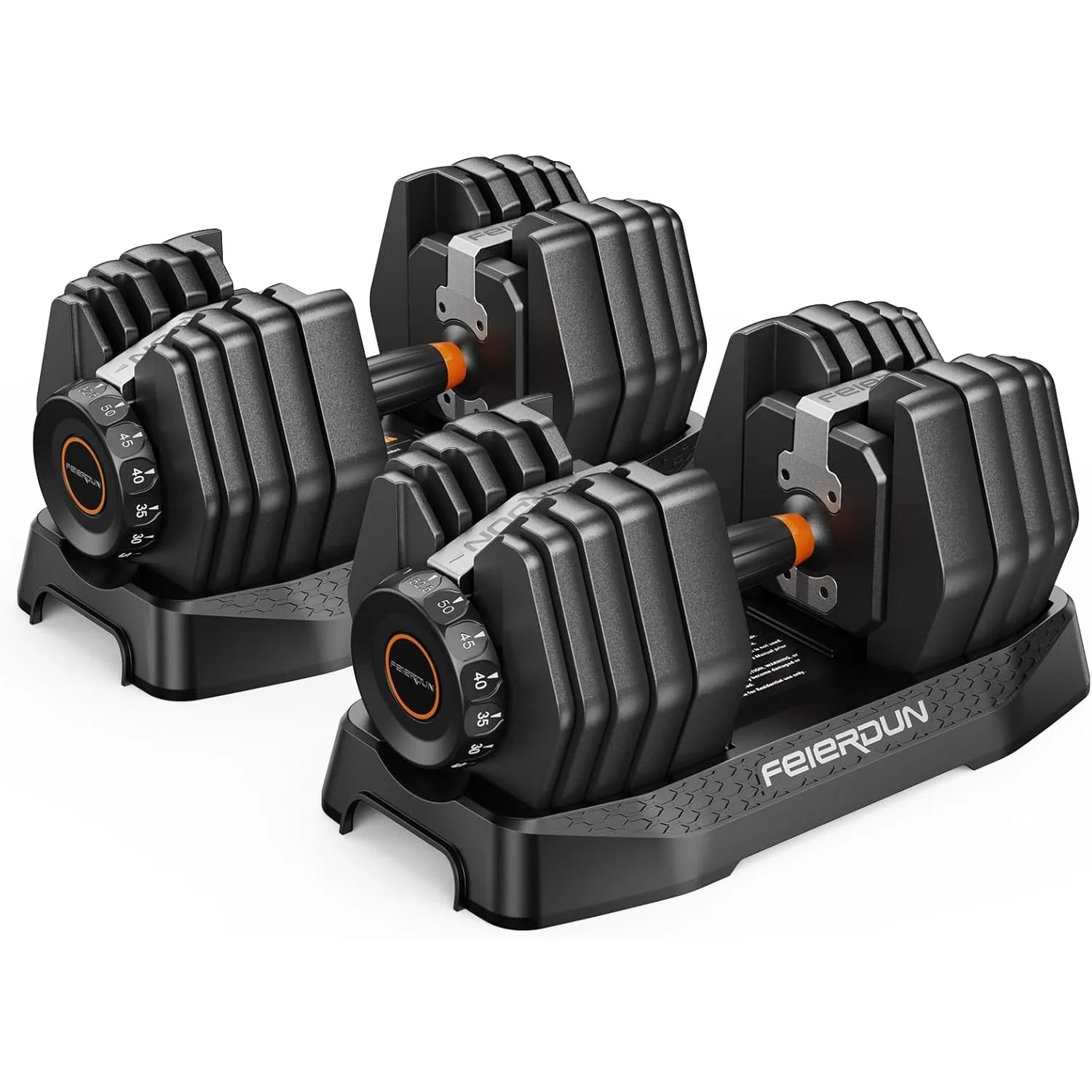 Adjustable Dumbbell Set,15-in-1 Weight Set